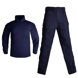 Man Hunting Clothing Sets Tactical Uniforms Hiking Suit <b>Camouflage</b> Long Sleeve T-shirts <b>Cargo</b> Work <b>Pants</b> - Product Image 3