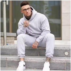 Ensemble de jogging unisexe en molleton technique à étiquette privée, coupe-vent, séchage rapide, léger, respirant, survêtement d'hiver avec motif imprimé - Product Image 3