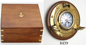 Brass Nautical Porthole <b>Clock</b> Exporter Elegant Brass Porthole <b>Clocks</b> Metal Crafts Wholesale Suppliers Indian - Product Image 3