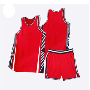 Maillot de basket-ball personnalisé en sergé pour hommes, uniforme en maille vintage, numéro brodé, respirant, 100% polyester sans manches pour adultes - Product Image 6