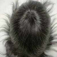 100% Densité Avant Transparent Skylight Remy Cheveux Perruque Lumière à Brun Foncé Indien HD Dentelle Dentelle Française Emballage Personnalisable