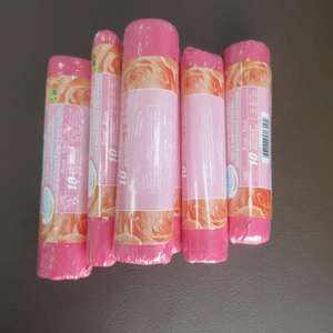 Rollos de Bolsas de Basura con Cordón de Alta Densidad, HDPE LDPE Biodegradables, Resistentes a Desgarros, para Residuos Industriales y Domésticos - Product Image 2