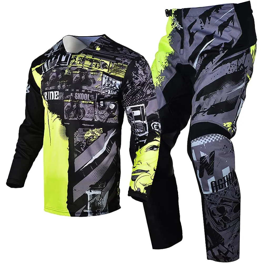 Prix compétitif fabriqué en usine Premium qualité Motocross uniforme nouveau arrivé séchage rapide haut fabricant Motocross uniforme