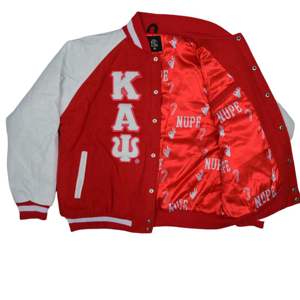Men Letterman Jacket <b>Red</b> Cashmere Wool Body & White Real Leather Sleeves Greek Apparel Fraternity Varsity Outerwear - Product Image 3