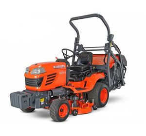 Kubota G231 ride on mower featuring high torque engine smooth drive system and large grass <b>collection</b> <b>box</b> - Product Image 2