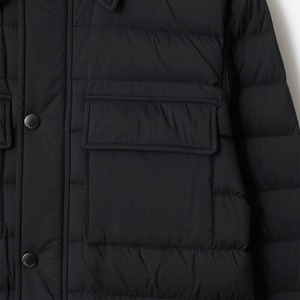 Chaqueta Acolchada Unisex de Alta Calidad, Degradado de Moda, Invierno, Cuello Alto, Talla Regular, Práctica, Cálida, Elegante, Informal, Impermeable y Transpirable - Product Image 5