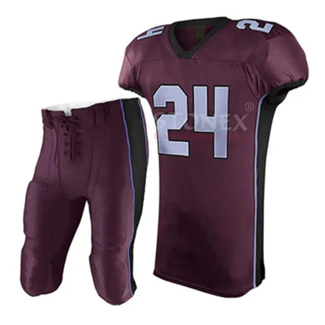 American Reversible Football Jersey Kunden spezifische Sublimation Großhandel American Football Uniform