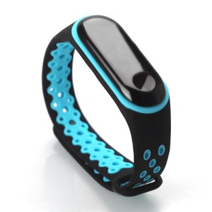 Mi Band 3 4 Bracelet Montre Xiao-Mi Band3 4 Accessoires Smart Bracelet Sport Bracelet en Silicone pour xiaomi Mi Band 4 3 - Product Image 5