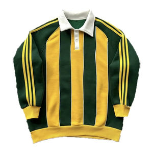 Chemises de rugby en polaire à manches longues à prix compétitif Evergreen, tendance, séchage rapide, 100% coton, service OEM - Product Image 1