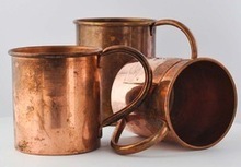 Handcrafted Pure Copper Moscow Mule Hammered Finished for Cold Drink Beer Wine Drinking Usage for Hotel Bar <b>Large</b> Copper <b>Mug</b> - Product Image 6