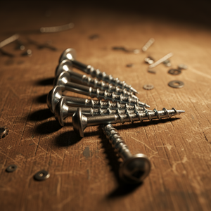 Heavy Duty CLASS 4 Metric Carbon Steel/Stainless Steel Pan Head Zinc/Nickel Plated Self-Tapping Phillips Drive <b>Coarse</b> Thread - Product Image 1