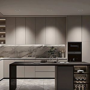 Panel de pared moderno para decoración del hogar, duradero, impermeable, ignífugo, superficie de muebles, <span class=keywords><strong>tablero</strong></span> compacto, fenólico <span class=keywords><strong>HPL</strong></span> - Product Image 4