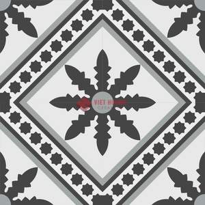 Les carreaux de ciment 200x200mm apportent un savoir-faire authentique d'encaustique au design contemporain. - Product Image 4