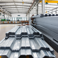 Tôle de plancher ouvert galvanisée YX51 305 915 de haute qualité pour la construction de dalles de béton à usage intensif
