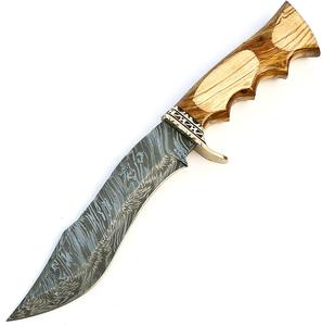 Paquete de cuchillos de acero D2 hechos a mano, cuchillos de caza de hoja fija Bowie Full Tang con mango de palisandro - Product Image 2