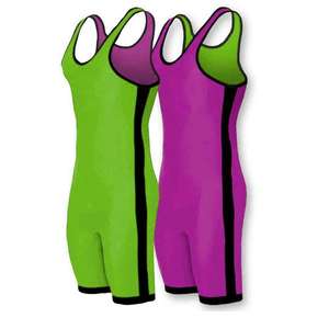 Justaucorps de lutte personnalisé de haute qualité avec logo imprimé sur le devant pour unisexe en matière spandex/polyester respirante et antibactérienne - Product Image 6