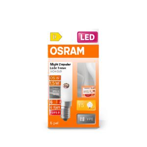 Paquete de 6 Bombillas LED OSRAM OSR LEDFil Tropfen E14 de 1.5W VPE - Product Image 2