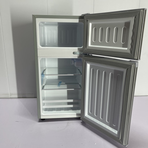 Réfrigérateur mini double porte 118 <span class=keywords><strong>litres</strong></span> à <span class=keywords><strong>congélateur</strong></span> supérieur, 220V, idéal pour la maison - Vente chaude - Product Image 4