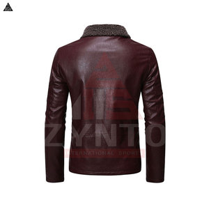 Custom Made Logo Your Own Design Outdoor <b>Leather</b> <b>Man's</b> Coats With Winter <b>Jacket</b> <b>Man</b> Fashion <b>Jackets</b> For <b>Man</b> - Product Image 4