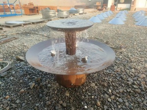 Caractéristiques <span class=keywords><strong>de</strong></span> l'eau <span class=keywords><strong>en</strong></span> acier corten jardins cascade fontaine petite caractéristique <span class=keywords><strong>de</strong></span> l'eau cascade - Product Image 5