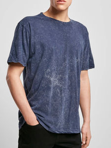 เสื้อยืดผ้าฝ้าย100% เฮฟวี่เวทผู้ชายเสื้อสไตล์วินเทจฟอกสีกรดเสื้อเรียบๆสำหรับฤดูร้อน - Product Image 3