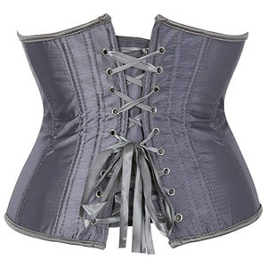 Corsé de satén verde Kelly, ropa moldeadora de cuerpo, corpiño adelgazante de cintura, lencería para mujer, traje de moda Sexy a la moda - Product Image 4