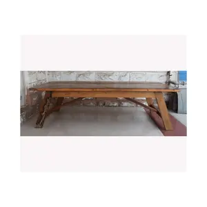 2022 ultimo Design vendita calda tavolino in legno massello di recupero tavolino da caffè in legno massello all'ingrosso