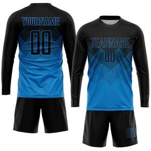 เสื้อเจอร์ซีย์ฟุตบอลสีฟ้า - Product Image 3