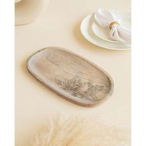 Bandeja Decorativa de Madera de Alta Calidad, Bandejas Personalizadas, Recién Llegado, Hecho a Mano, Ecológico, Apto para Lavavajillas, para Té y Café - Product Image 1