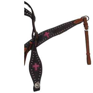 Ensemble de bride et collier de poitrine de style occidental | Équipement durable, réglable, confortable et de qualité supérieure à prix de gros - Product Image 3