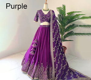 Designer Bridal Lehnga Choli for Girls Party Wear Wedding Dresses Low Price Indian Lehenga Choli With Dupatta for Women - Product Image 1