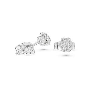 Boucles d'oreilles de luxe en diamant rond fantaisie cultivées en laboratoire certifié IGI diamants étincelants fournisseur de gros de bijoux fins élégants - Product Image 1