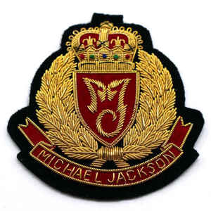 Insignias de chaqueta de alambre de lingotes de oro hechas a mano más vendidas precio de fábrica insignias bordadas ceremoniales personalizadas hechas en Pakistán - Product Image 6