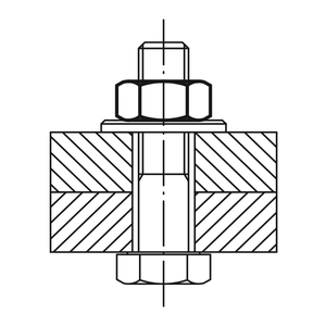น็อตหกเหลี่ยม K1145 DIN934 ขนาด M6 ผลิตจากเหล็ก สำหรับงานประกอบในอุตสาหกรรม - Product Image 2