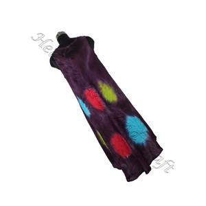 Robe en rayonne indienne Tie Dye Fabricant de teinture pour femmes de l'Inde Robe parapluie pour femmes Tie Dye Design coloré Robe en rayonne - Product Image 4