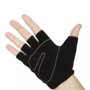Best Selling Unisex <b>Half</b>-Finger Impact Gloves Breathable Neoprene Leather Sports Training Gloves for Outdoor Cycling for Sports - Product Image 6