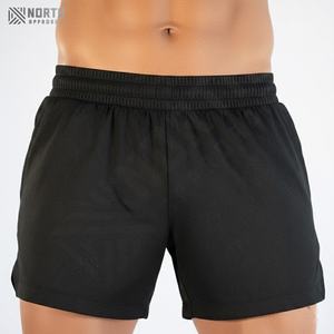 Shorts pour hommes personnalisés, mode estivale, streetwear de haute qualité, décontractés, avec cordon de serrage, légers, séchage rapide, en toile polyester/coton - Product Image 4