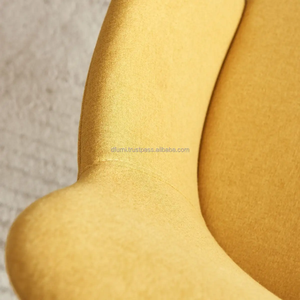 Silla de ocio minimalista OEM/ODM disponible asiento de espuma moldeada con tejido elástico/PVC 3LC9830 sillón moderno - Product Image 6