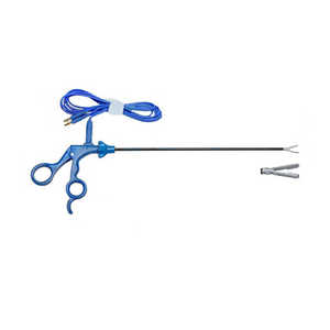 Pinza Dissectora Laparoscópica Manual de Acero Inoxidable de 5mm, Mango Giratorio, Certificación CE, Instrumentos de Disección Reutilizables - Product Image 3