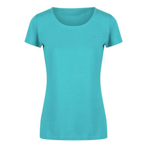 Camiseta de mujer de etiqueta privada en precio al por mayor MOQ bajo Nueva moda Estilo casual Regular Fit Mujeres Camisetas - Product Image 6