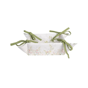 Granero de algodón de grado alimenticio hecho a mano, punto de satén, 22x22cm, redondo medio, retención de calor, lavable, respetuoso con el medio ambiente, desayuno familiar - Product Image 4