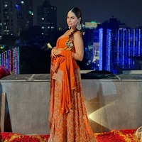 Designer indien 3 pièces ensemble de vêtements ethniques paillettes brodées Georgette Sharara Gharara Kurti Dupatta fêtes en soie de Style pakistanais