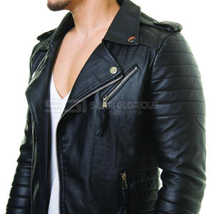 Nueva chaqueta de cuero transpirable 2025, chaquetas de cuero de piel de vaca auténtica para hombre, chaqueta de cuero de alta calidad personalizada para hombre - Product Image 4