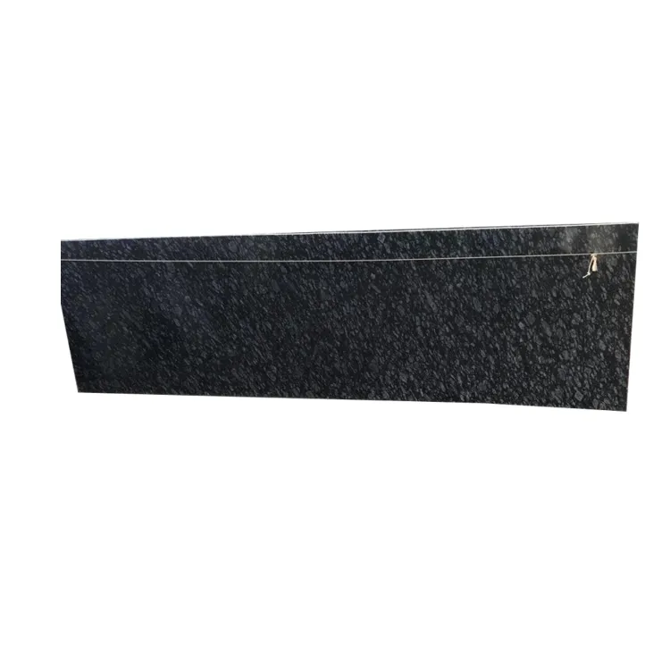 Высокопрочный недорогой полированный индийский черный Парадизо с серыми пятнами гранитной плитки для настенного покрытия и т. д.