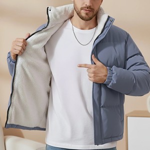 Winter Men's <b>Hooded</b> Canvas <b>Puffer</b> <b>Jacket</b> <b>Waterproof</b> Outdoor High Quality - Product Image 5