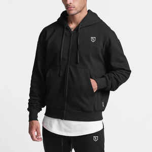 ชุดวอร์มกางเกงผ้าฟลีซผ้าฝ้ายระบายอากาศน้ำหนักเบาพิมพ์ลายโลโก้ได้กำหนดเองสำหรับทุกเพศชุดวิ่งกลางแจ้งลำลอง2ชิ้น - Product Image 6