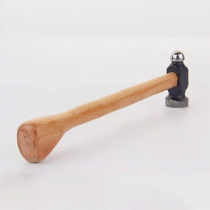 Zapato de caballo profesional Hoof Farrier Octagon Nail Driving Hammer Mango de madera Herramientas de herrador Horse Shoeing Nuevos martillos de conducción - Product Image 5