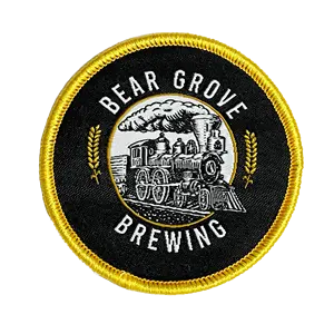 Parches de uniforme de marca con nombre personalizado, chaqueta de cuero de hilo metálico con logotipo tejido cortado con láser, material de poliéster - Product Image 2