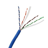 Kabel Jaringan CAT6 UTP 23AWG Solid CCA Conductor Kabel Komunikasi dengan LSZH Harga Terjangkau Produk Berkualitas Tinggi