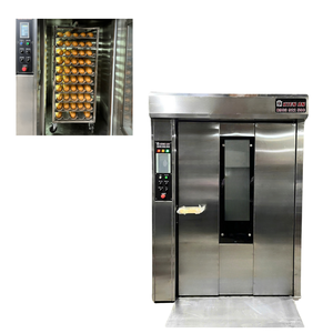 เตาอบแบบหมุนถาด24ถาดพร้อมใบรับรอง altuntop สำหรับรถเข็น ISO 1100กก. 380V 220V โรงงานจากเวียดนาม - Product Image 1